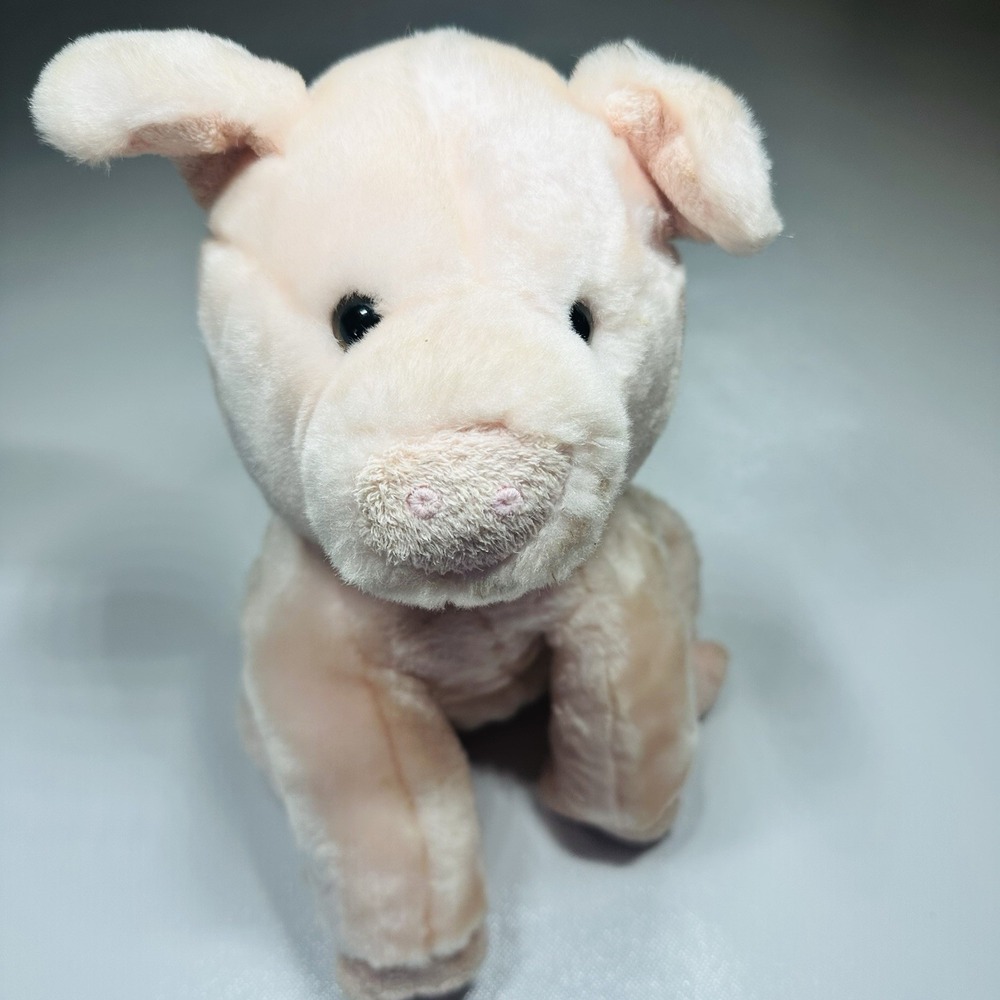 Kohls Cares Pink Pig Plush Stuffed Animal Soft Toy 12 Inch‎ Polyester